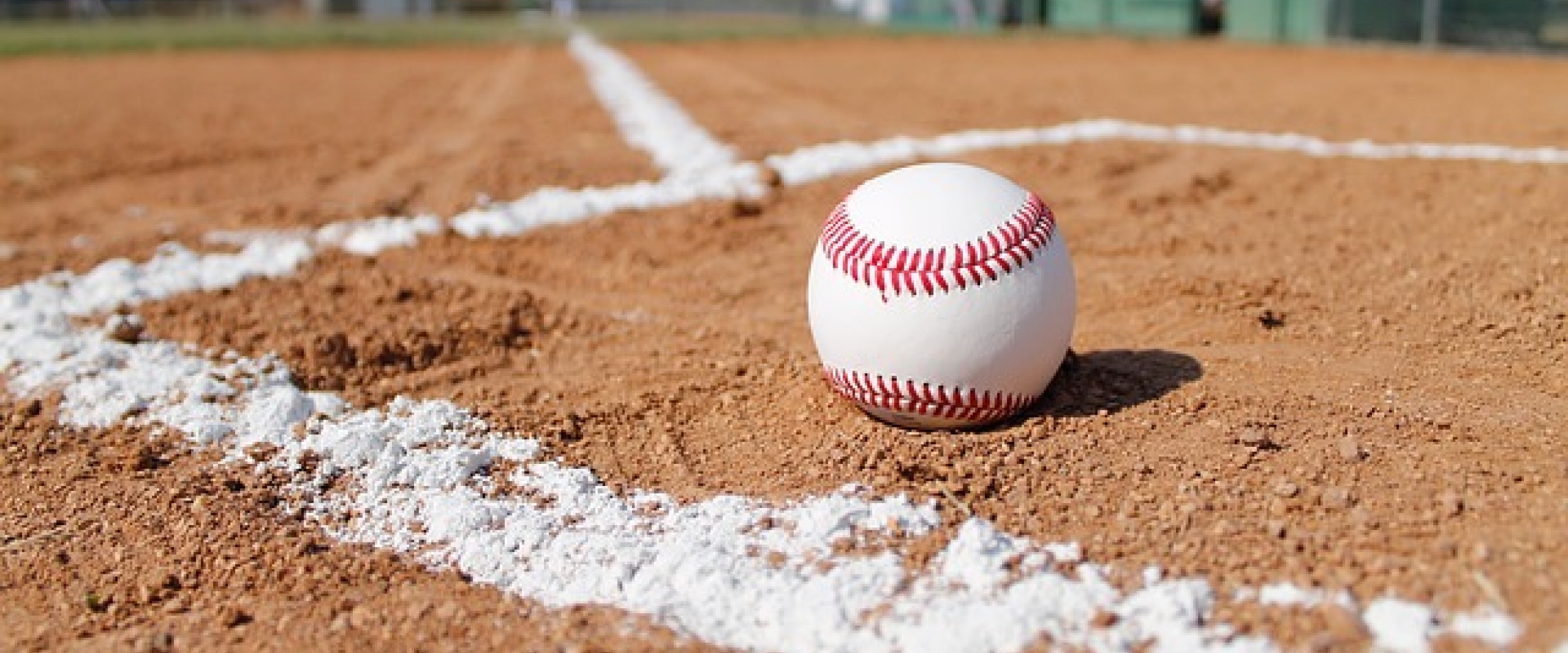 Baseball on the field