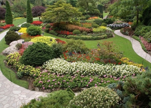 Butchart gardens