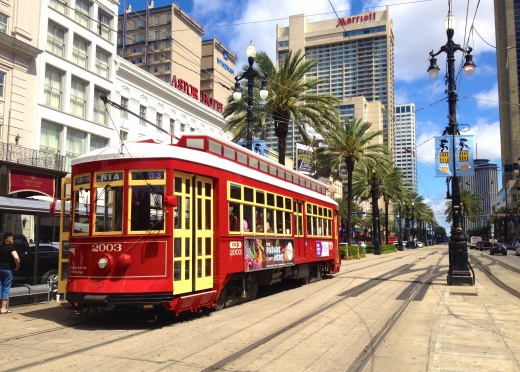 New Orleans streetcar by Didier Moïse