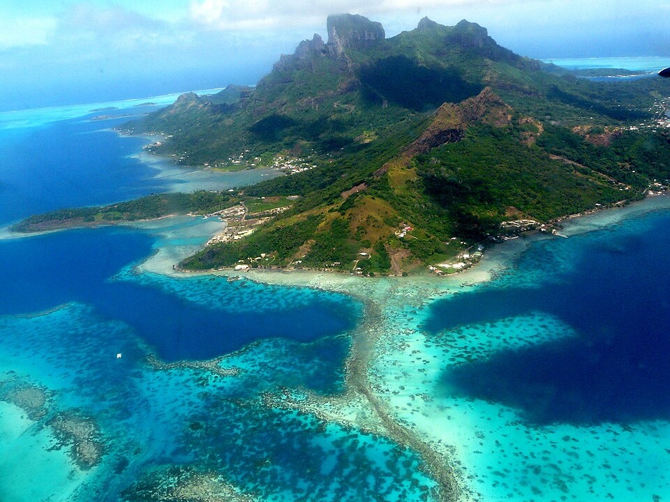 Bora Bora Aerial View